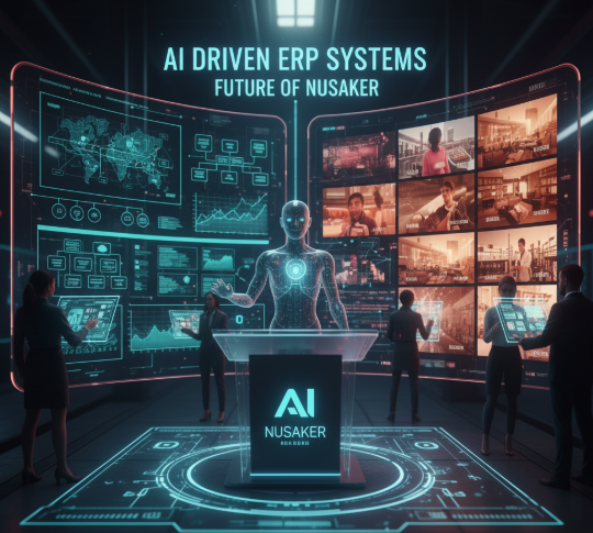 AI Driven ERP Systems: The Future of Nusaker’s Enterprise Management